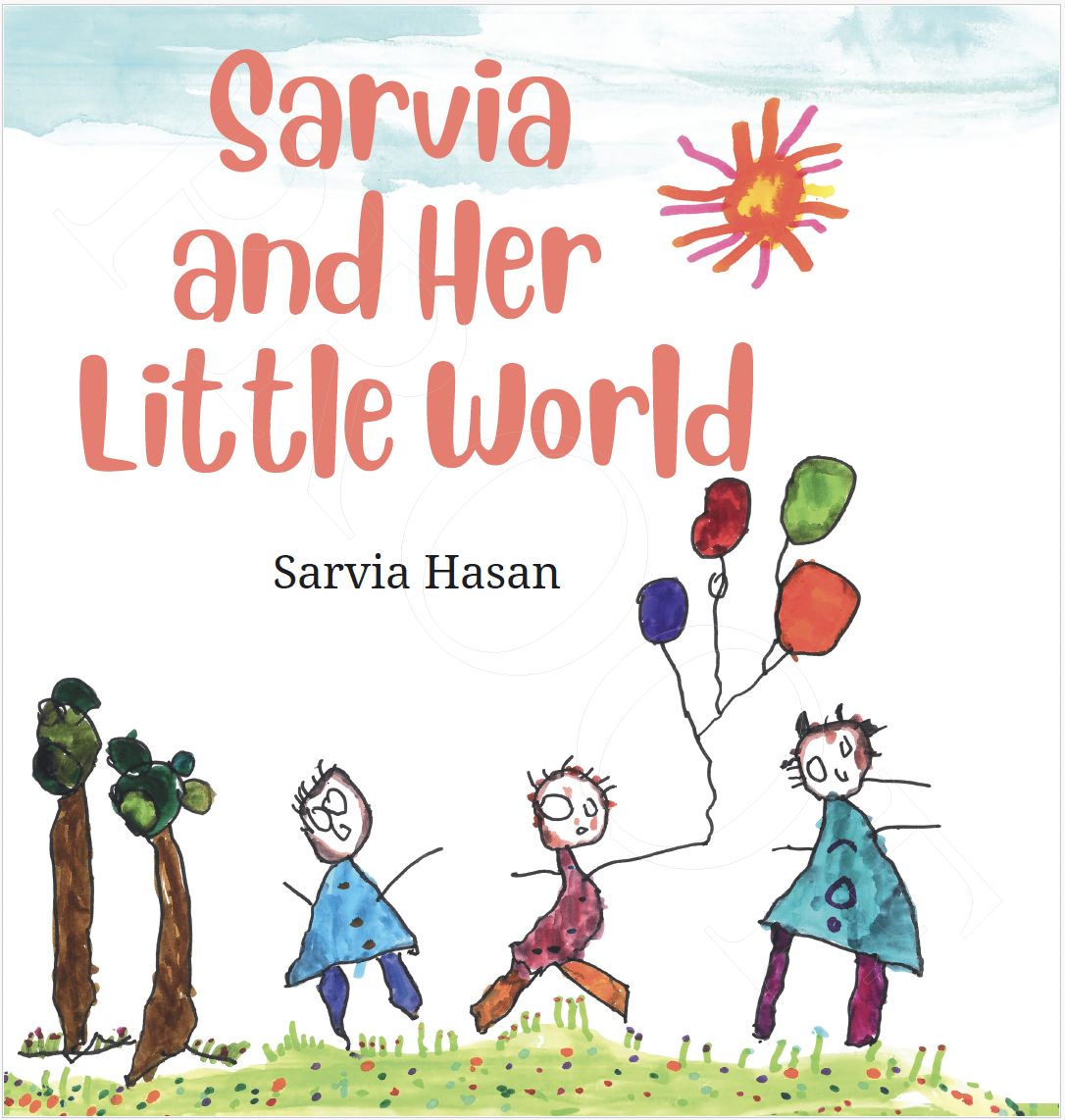 Sarvia's published book cover